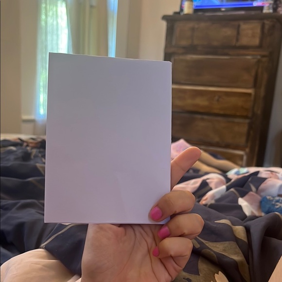 Hand-Drawn Garden Scene Art Card - Picture 3 of 3